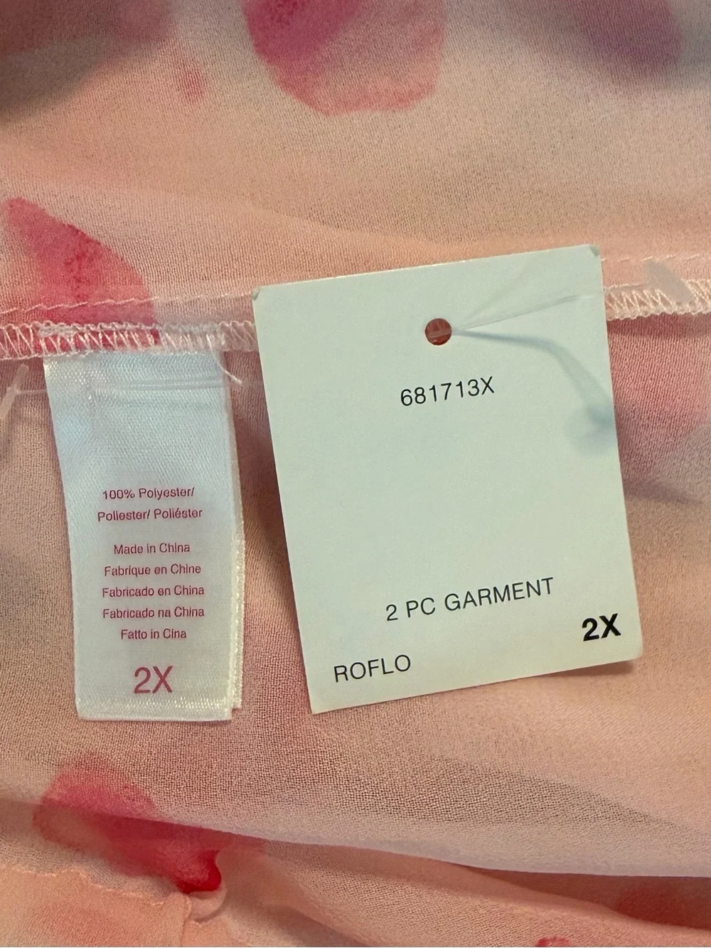 Oscar de la Renta vintage sleepwear